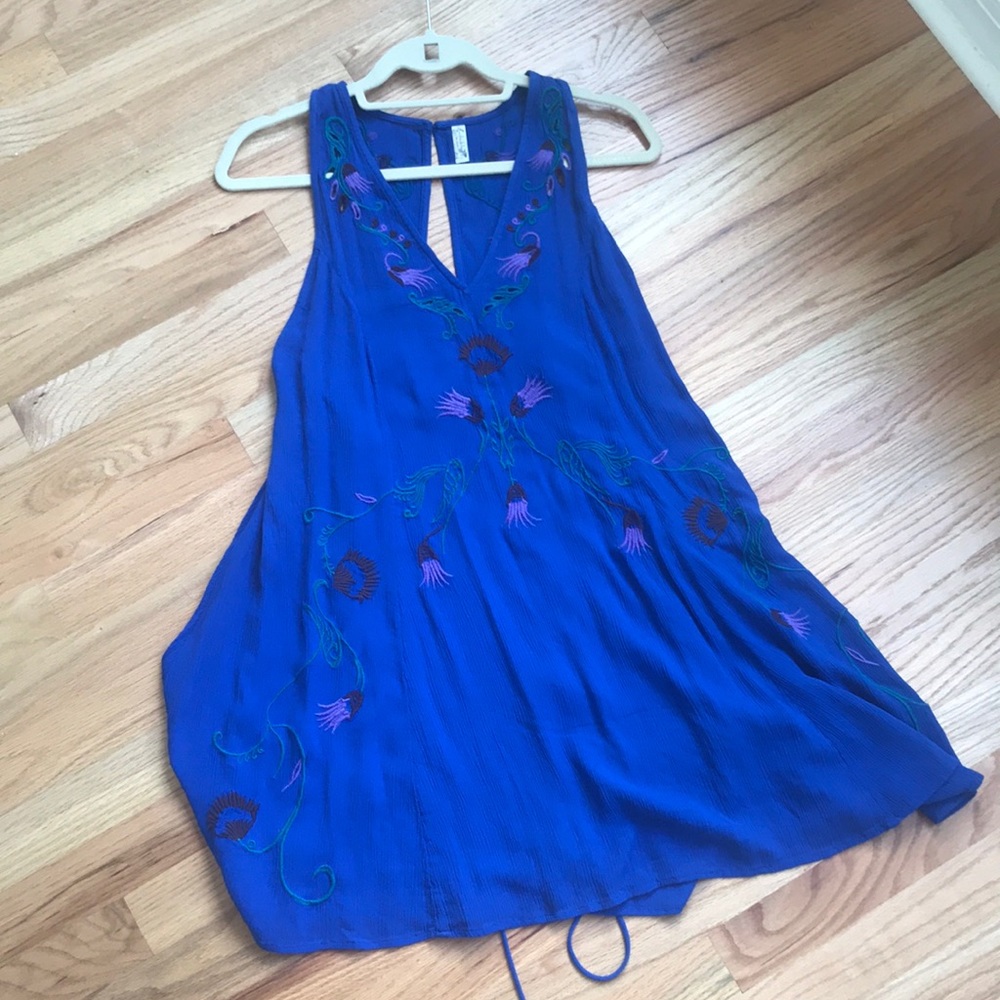 Free People Blue Dress